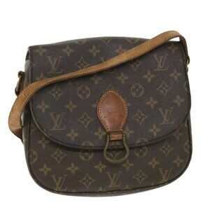 Authentic LOUIS VUITTON Monogram Saint Cloud GM Shoulder Bag M51242 LV